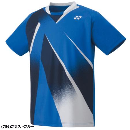 YONEX ヨネックス ゲームシャツ（フィットスタイル） ユニホーム 半袖シャツ ソフトテニス バドミントン ウェア 10537 ユニセックス メール便OK｜spo-stk｜04