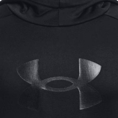 アンダーアーマー UNDER ARMOUR パーカー UAアーマーフリース ビッグロゴ フーディー ジュニア 子供用 1379799 : ...
