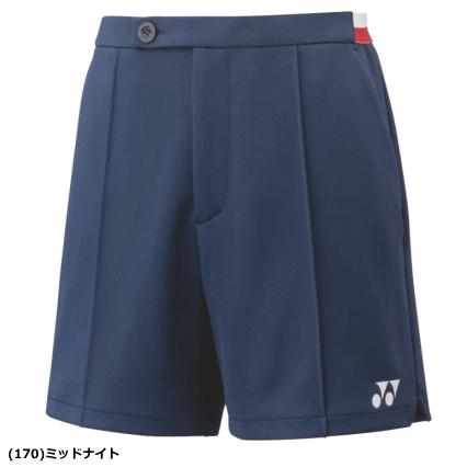 YONEXヨネックス75thブラックゲームウェア上下セットウェアLハーフパンツM YONEX（ヨネックス） ソフトテニス ウェア 75THニットハーフパンツ