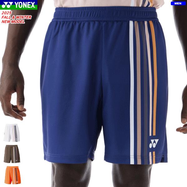 美品　15205 YONEX ヨネックス バドミントン　テニス　ハーフパンツ　L YONEX（ヨネックス） ニットハーフパンツ ユニホーム ゲームパンツ 半