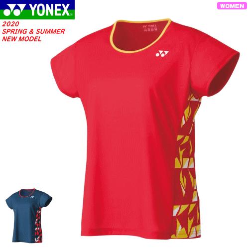 Yonex ヨネックス ソフトテニス ウェア ドライtシャツ 半袖シャツ 練習着 着替え 16442 レディース 女性用 バドミントン メール便ok 16442 ソフトテニス館 通販 Yahoo ショッピング