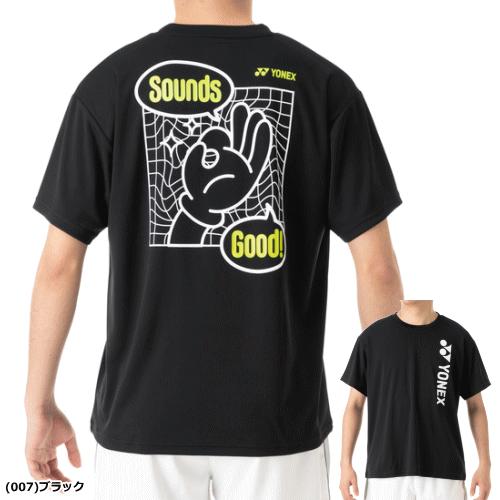 YONEX（ヨネックス） ドライTシャツ 半袖シャツ プリントTシャツ