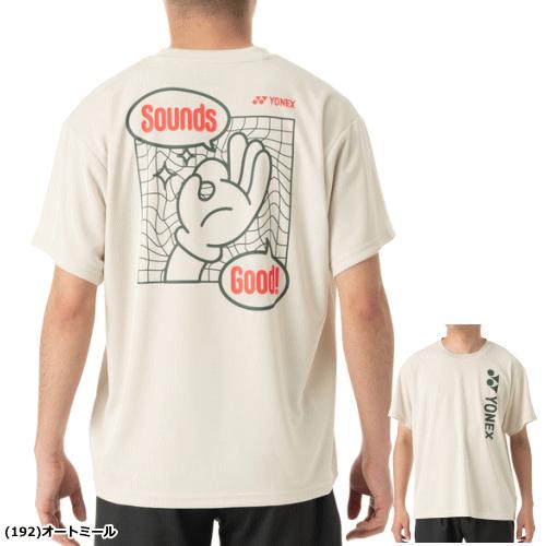 YONEX（ヨネックス） ドライTシャツ 半袖シャツ プリントTシャツ