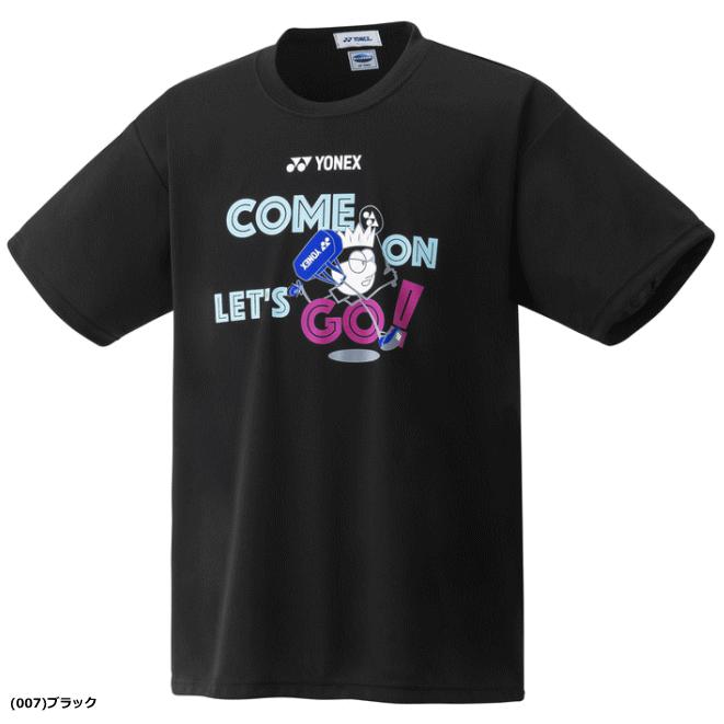 YONEX（ヨネックス） ドライTシャツ 半袖シャツ プリントTシャツ