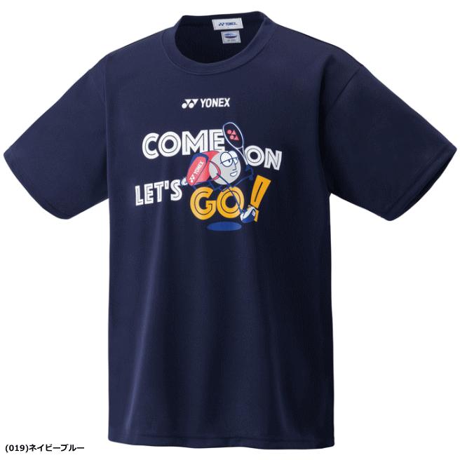 YONEX（ヨネックス） ドライTシャツ 半袖シャツ プリントTシャツ