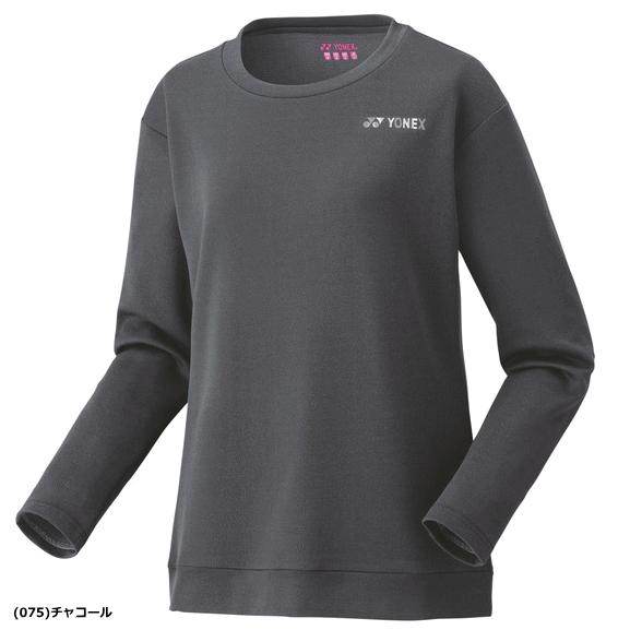 YONEX 長袖ウェア Lサイズ グレー YONEX（ヨネックス） ロングスリーブTシャツ 長袖シャツ ロンティー