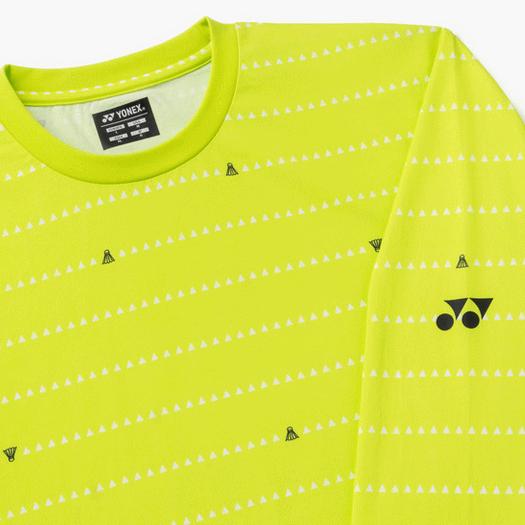 YONEX 長袖シャツ Lサイズ イエロー YONEX（ヨネックス） ロングスリーブTシャツ 長袖シャツ ロンT