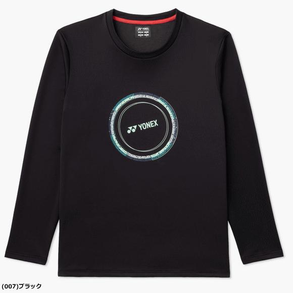 ヨネックス　バドミントン　ロングスリーブＴシャツ　限定品　ブラックOサイズ③ YONEX（ヨネックス） ロングスリーブTシャツ 長袖シャツ ソフトテニス