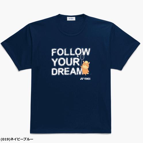 YONEX（ヨネックス） ドライTシャツ 半袖シャツ プリントTシャツ