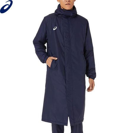 アシックス asics ベンチコート ロングコート 中綿ロングコート