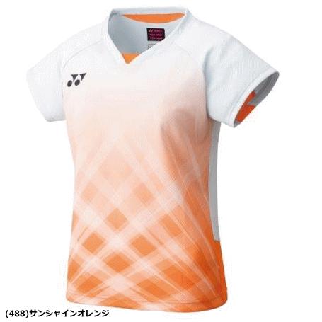 希少　YONEX ＆GOSEN ウェア　S オレンジ　レディース ヨネックス（YONEX）（レディース）テニスウェア 長袖Tシャツ 16819