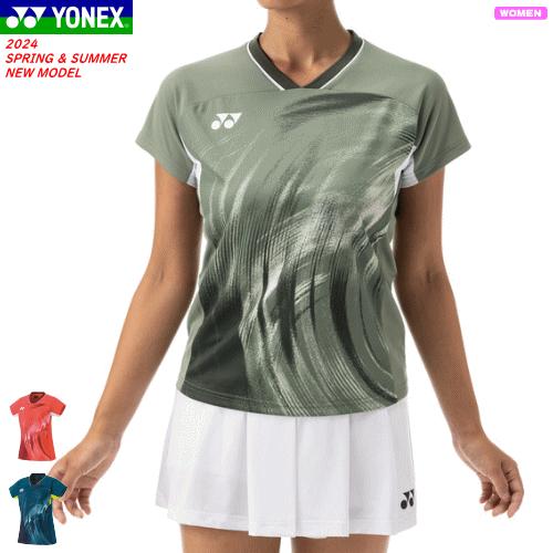 （XS） YONEX バドミントン ゲームシャツ YONEX（ヨネックス） ゲームシャツ 10606 ユニセックス 2024SS