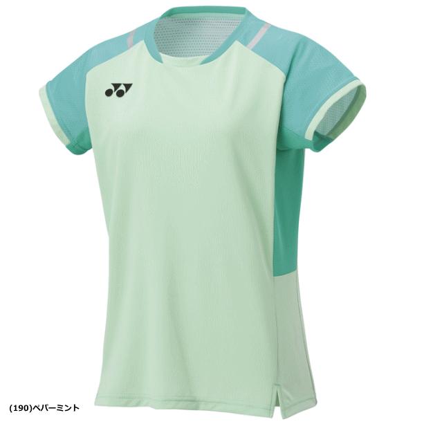 YONEX バドミントン　ソフトテニスゲームシャツO 楽天市場】ヨネックス ゲームシャツ 20605 レディース 2021SS