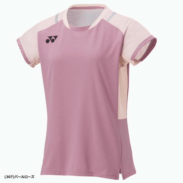 YONEX ヨネックス ゲームシャツ 半袖 ピンク JP Mサイズ YONEX（ヨネックス） ゲームシャツ ユニホーム 半袖シャツ