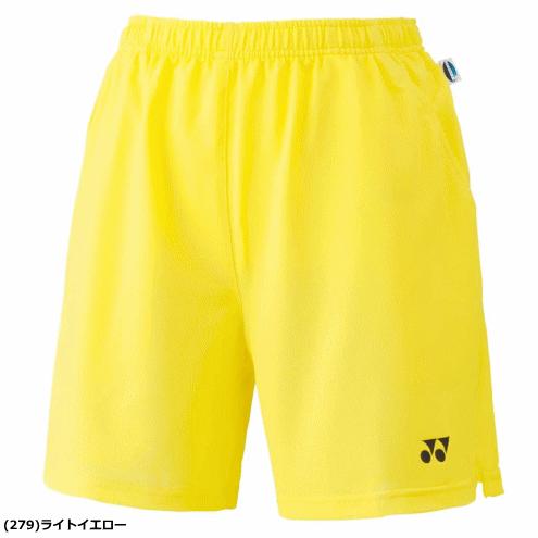 YONEX イエロー ゲームシャツ ウェア ショートパンツ セット L YONEX（ヨネックス） ソフトテニス バドミントン ウェア ゲームパンツ
