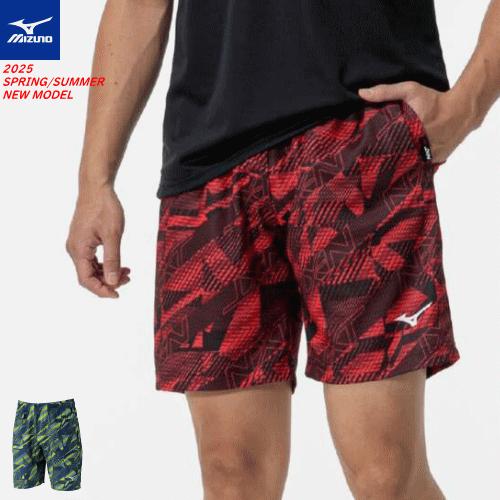 MIZUNO（ミズノ） N-XT 総柄ハーフパンツ 半ズボン トレーニングウェア