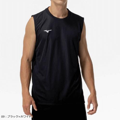 MIZUNO（ミズノ） タンクトップ ノースリーブシャツ ナビドライ 丸首