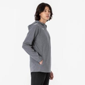 MIZUNO ミズノ テニスウェア パーカー32MCA119グレー メンズM新品 MIZUNO ミズノ トレーニングウェア ソフトニットプルオーバー