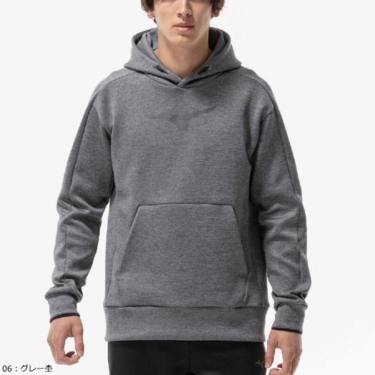 MIZUNO（ミズノ） ストレッチスウェットプルオーバーフーディ