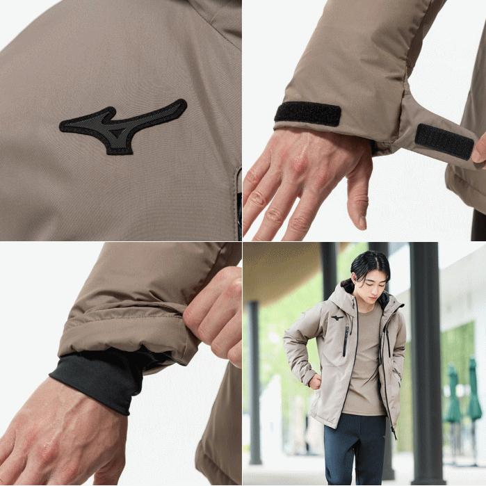 MIZUNO（ミズノ） テックフィルブレスサーモコート ハーフコート