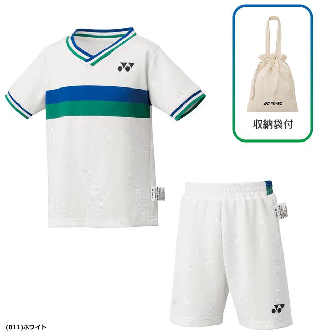 YONEX（ヨネックス） ジュニア Tシャツ ハーフパンツセット 半袖シャツ