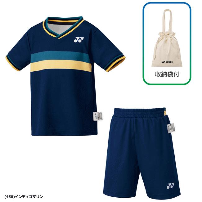YONEX テニス Tシャツ パンツ インナーなどセット YONEX（ヨネックス） ジュニア Tシャツ ハーフパンツセット 半袖シャツ