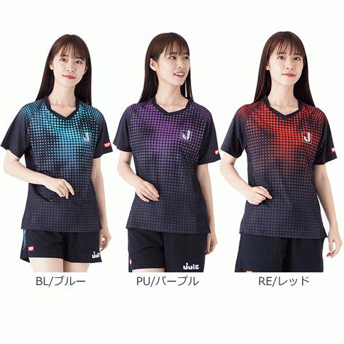 JUIC ジュイック 卓球 ユニフォーム ウェア シャツ フォルゼ JTTA公認 レディース 女性用 5630【1枚までメール便OK】|spo-stk|02
