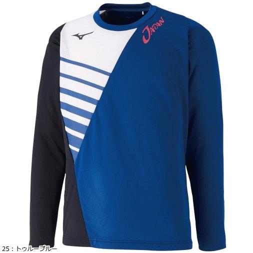 MIZUNO ミズノ ソフトテニス ウェア JAPAN長袖シャツ ジャパン