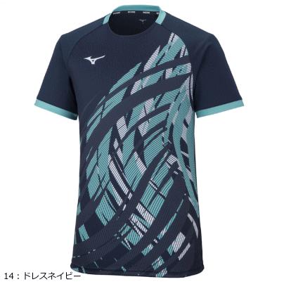 ミズノテニスゲームシャツユニフォーム MIZUNO ミズノ ゲームシャツ 半袖シャツ ユニホーム