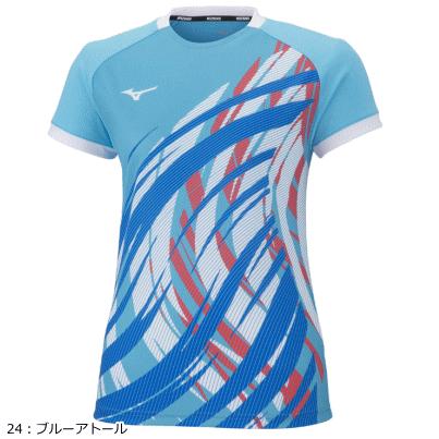 Mizuno バドミントンユニフォーム霜上選手 楽天市場】ソフトテニス バドミントン ウェア ミズノ MIZUNO