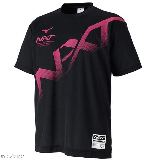 MIZUNO ミズノ ソフトテニス ウェア N-XT Tシャツ 半袖シャツ プリントTシャツ 62JA9Z53 ユニセックス 1枚までメール便OK｜spo-stk｜03