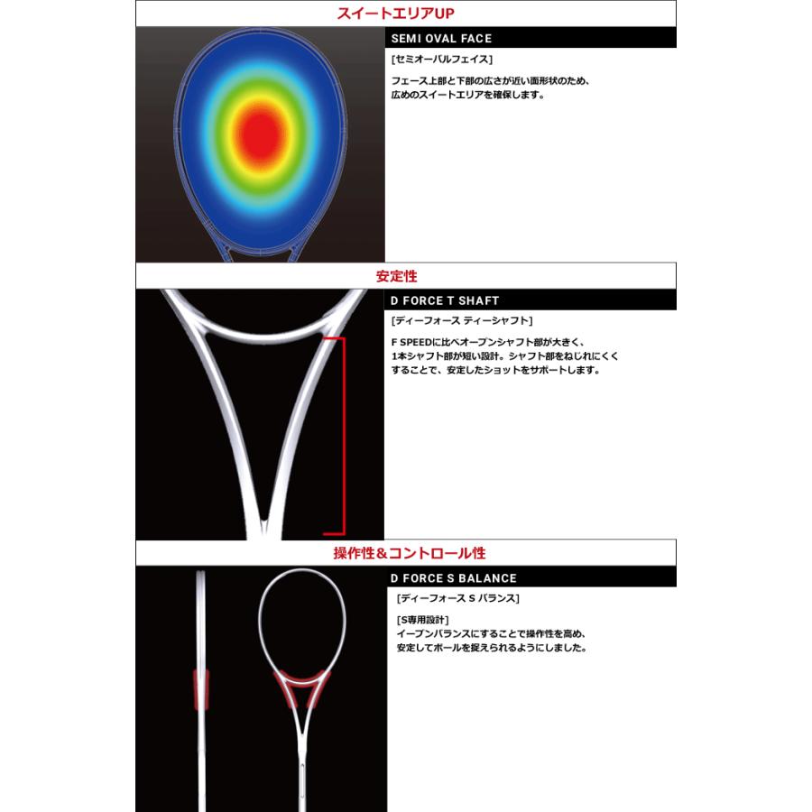 MIZUNO（ミズノ） ソフトテニス ラケット D FORCE S-TOUR ディー