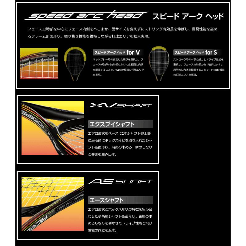 MIZUNO ミズノ ソフトテニス ラケット ACROSPEED S-01 アクロスピード 後衛用 中・上級者向け 63JTN3A460 返品・交換不可 【郵】｜spo-stk｜04