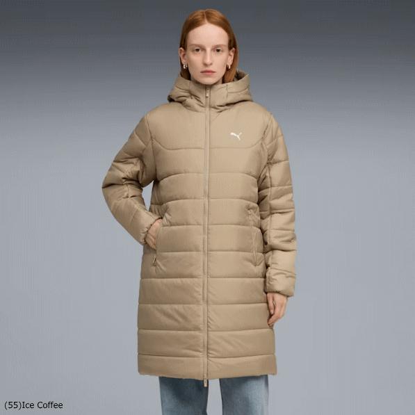 PUMA（プーマ） ウィメンズ ESS フーデッド パデッド ジャケット