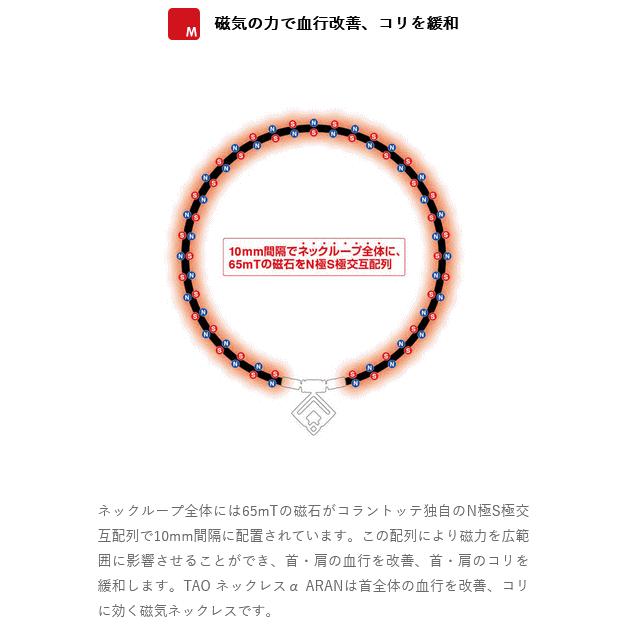 コラントッテ TAO ネックレスα ARAN クラシックゴールド colantotte