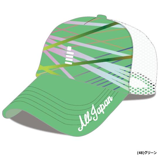 GOSEN（ゴーセン） ソフトテニス ALL JAPAN キャップ メッシュキャップ