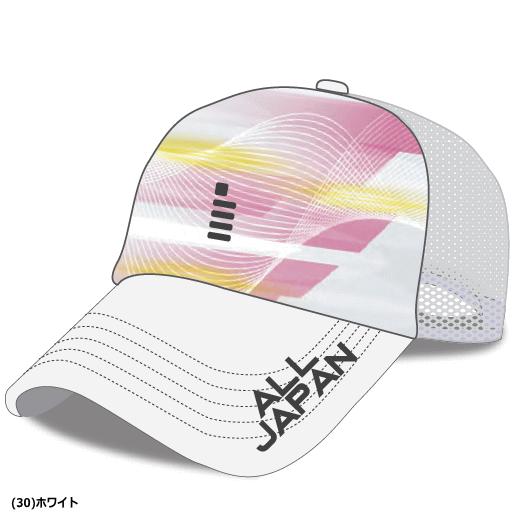 GOSEN（ゴーセン） ソフトテニス ALL JAPAN キャップ メッシュキャップ