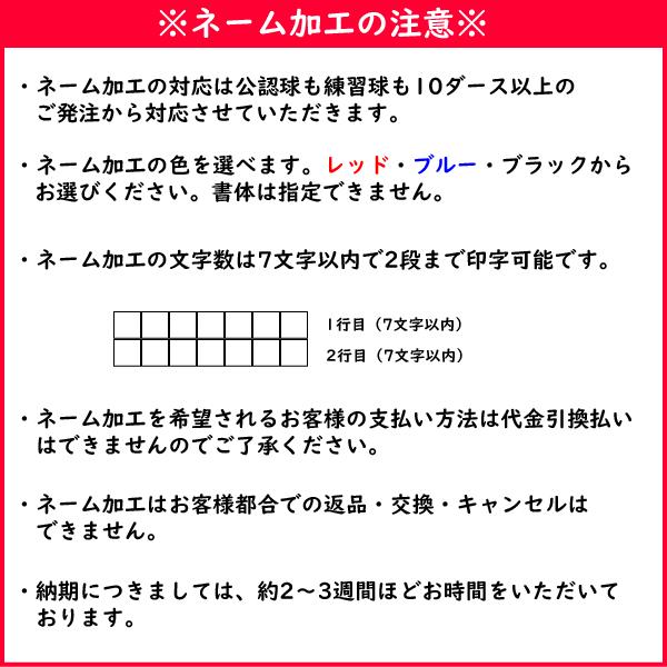 DUNLOP ダンロップ ソフトテニスボール 試合球 公認球 イエロー 10ダース（120球）日本ソフトテニス連盟公認 ネーム対応｜spo-stk｜04