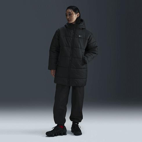 NIKEロングコート（ベンチコート）　レディースM　クラシックパーカ新品 NIKEロングコート（ベンチコート） レディースM クラシックパーカ新品