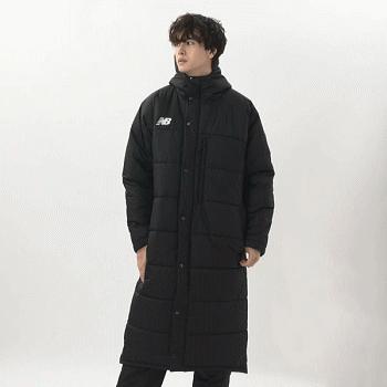 newbalance ニューバランス ベンチコート ロングコート 中綿コート パ