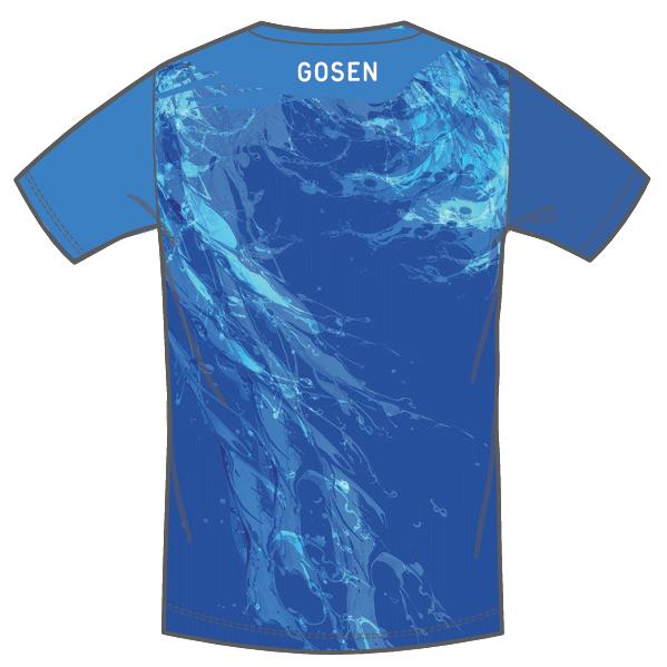 GOSEN ゴーセン 半袖Tシャツ 昇華Tシャツ 練習着 着替え