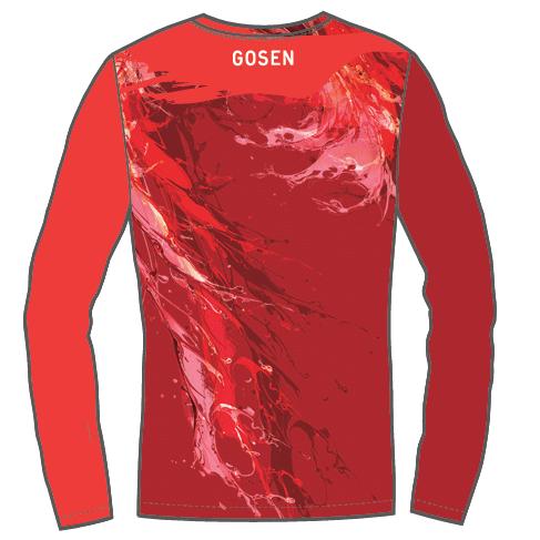 GOSEN ゴーセン 長袖Tシャツ 昇華ロングスリーブシャツ 練習着