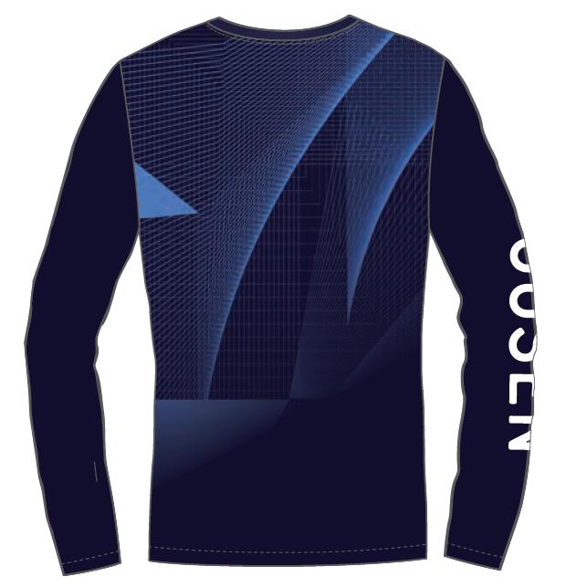 GOSEN（ゴーセン） 長袖シャツ 昇華ロングスリーブTシャツ 着替え