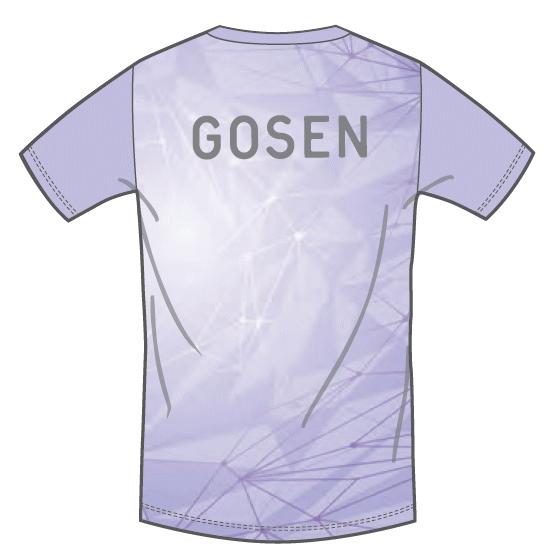 GOSEN（ゴーセン） 半袖Tシャツ 昇華Tシャツ 練習着 着替え