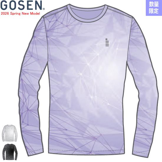 GOSEN（ゴーセン） 長袖Tシャツ 昇華ロングスリーブTシャツ 練習着