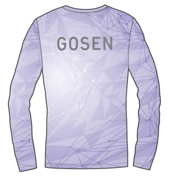 GOSEN（ゴーセン） 長袖Tシャツ 昇華ロングスリーブTシャツ 練習着