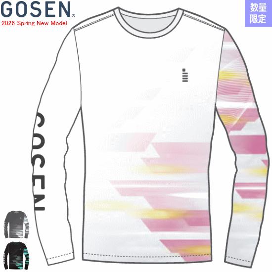 GOSEN（ゴーセン） 長袖Tシャツ 昇華ロングスリーブTシャツ 練習着