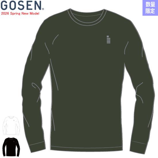 GOSEN（ゴーセン） 長袖Tシャツ ロゴロングスリーブTシャツ 練習着