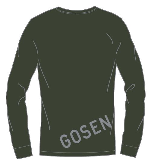 GOSEN（ゴーセン） 長袖Tシャツ ロゴロングスリーブTシャツ 練習着