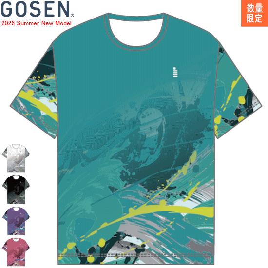 GOSEN（ゴーセン） 半袖Tシャツ 昇華Tシャツ 練習着 着替え